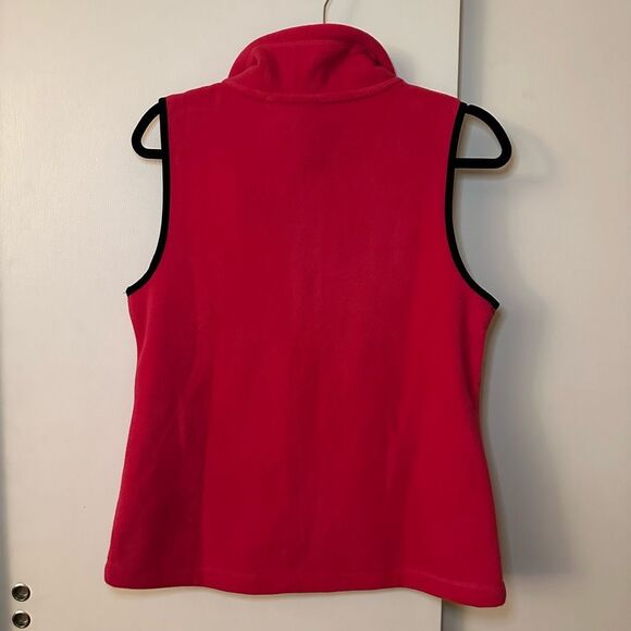 Calvin Klein Performance Small Fleece Zipper Active Womens Vest Hot Pink NWT - Picture 4 of 9